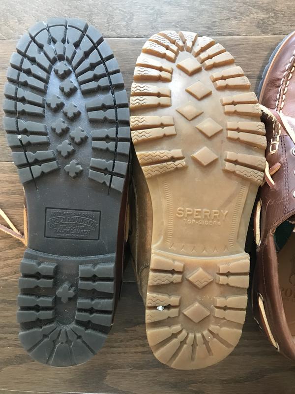 Polo’s (dark sole) vs. Sperry
