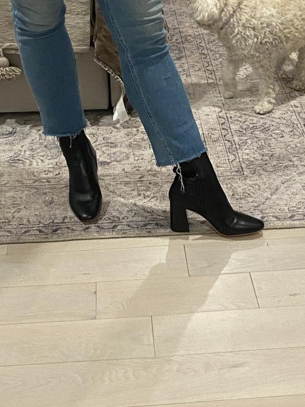 Loeffler randall elise slim best sale ankle booties