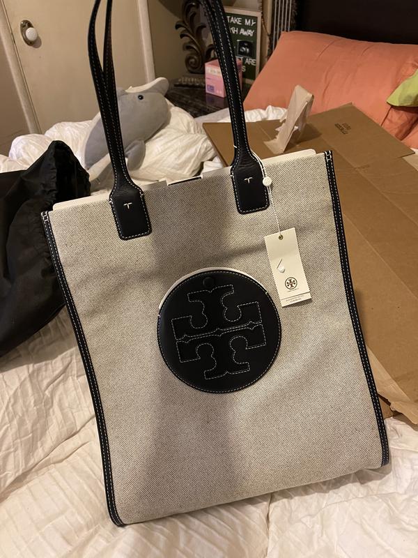 Tory Burch Ella Medium Canvas Tote