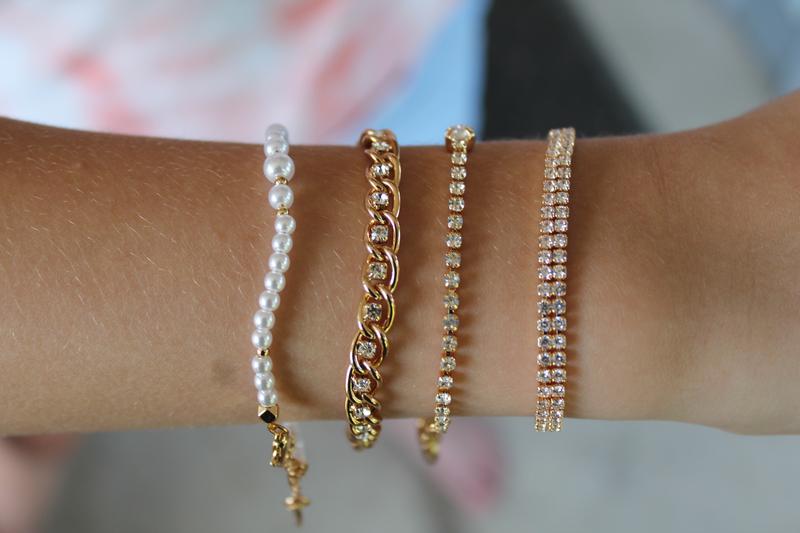 bracelets on my 10 yr old daughter's wrist