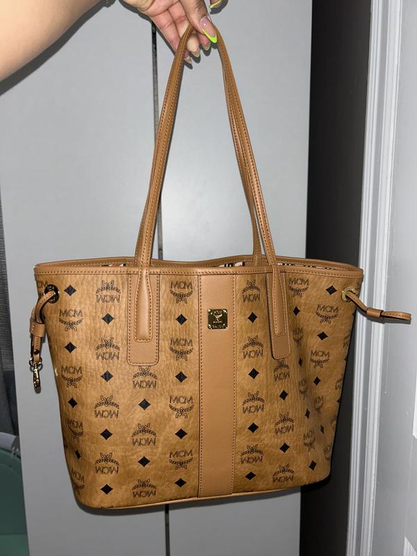 [MCM]★Reversible Visetos Liz Shopper 0400018972803_COGNAC_A3?wid=