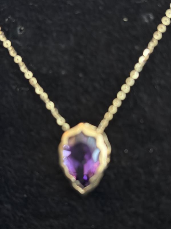 A magnificent amethystnecklace worth waiting for!!