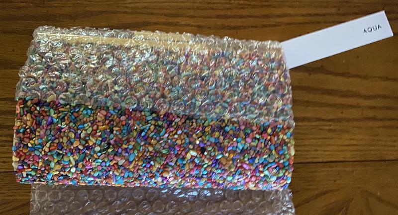 AQUA Rock Candy Frame Clutch - 100% Exclusive | Bloomingdale's