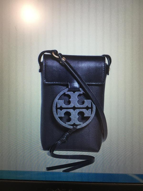 【関税&送料込】Tory Burch Phone Shoulder Bag Tory Burch Womens 136096 Emerson Phone Crossbody Bag, (Navy