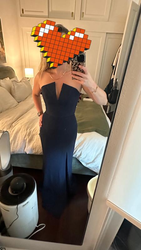 Dress the Population Women's Fernanda Strapless Gown - Macy's