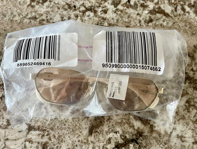 Mini Running Oval Sunglasses, 56mm