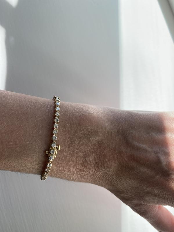 Certified Diamond Tennis Bracelet in 14K Gold, 2.50-8.0 ct. t.w. - Exclusive