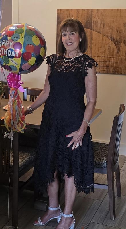 My new dress for the wedding.