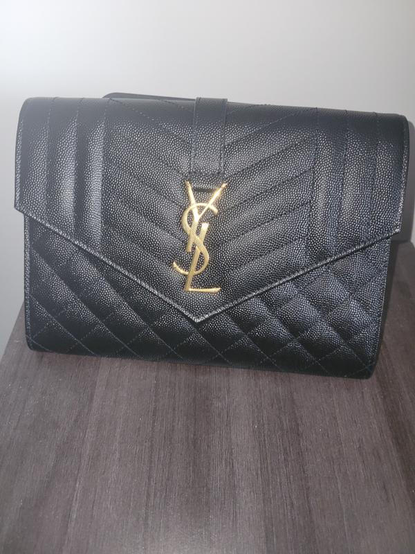 SAINT LAURENT Envelope Flap Pouch | Bloomingdale's