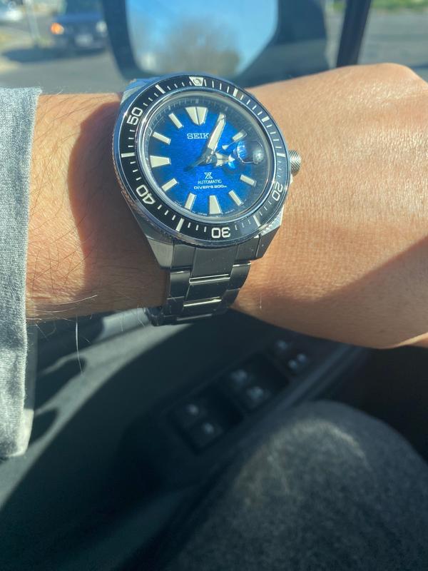 Seiko Watch Prospex Special Edition Automatic Manta Ray Divers
