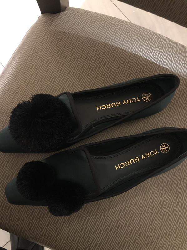 Tory Burch Women's Pom Pom Smoking Loafers | Bloomingdale's