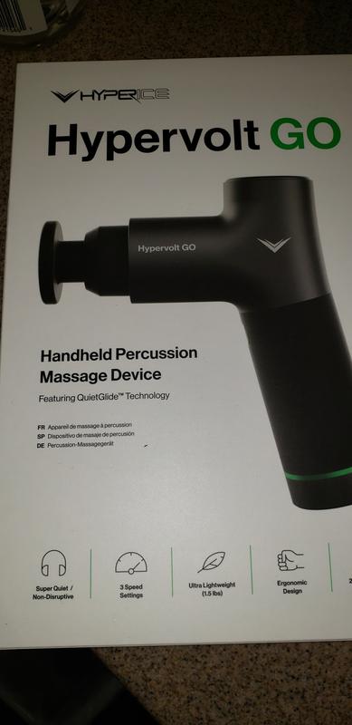 Hypervolt Go Handheld Percussion high quality Massage Device