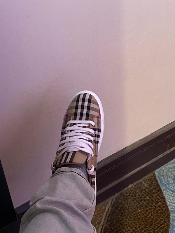 Burberry Women's Albridge Lace Up Sneakers | Bloomingdale's