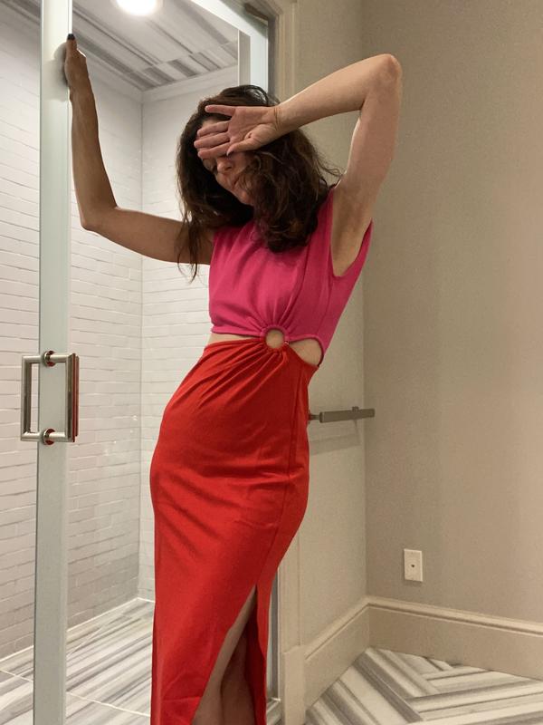 FORE Cutout Midi Dress | Bloomingdale's