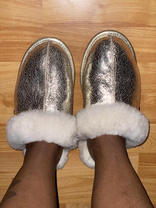 Metallic Ugg Slipper