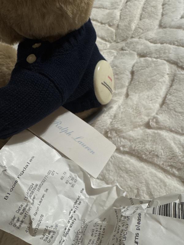 Photo from The security tag was left