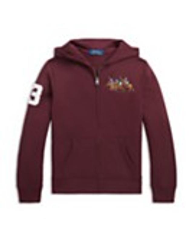 Polo Ralph Lauren Big Boys Triple-Pony Fleece Full-Zip