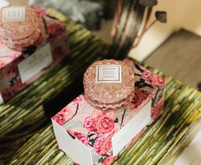 Voluspa Roses Macaron Candle Trio Gift Set | Bloomingdale's Home