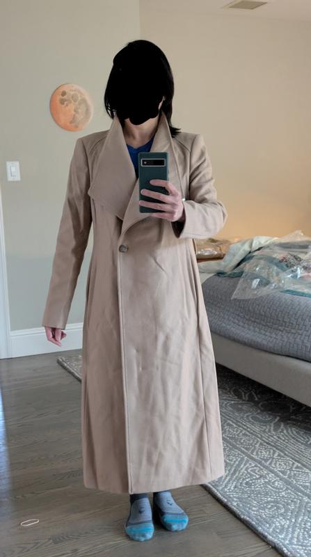 Without belt, closed coat