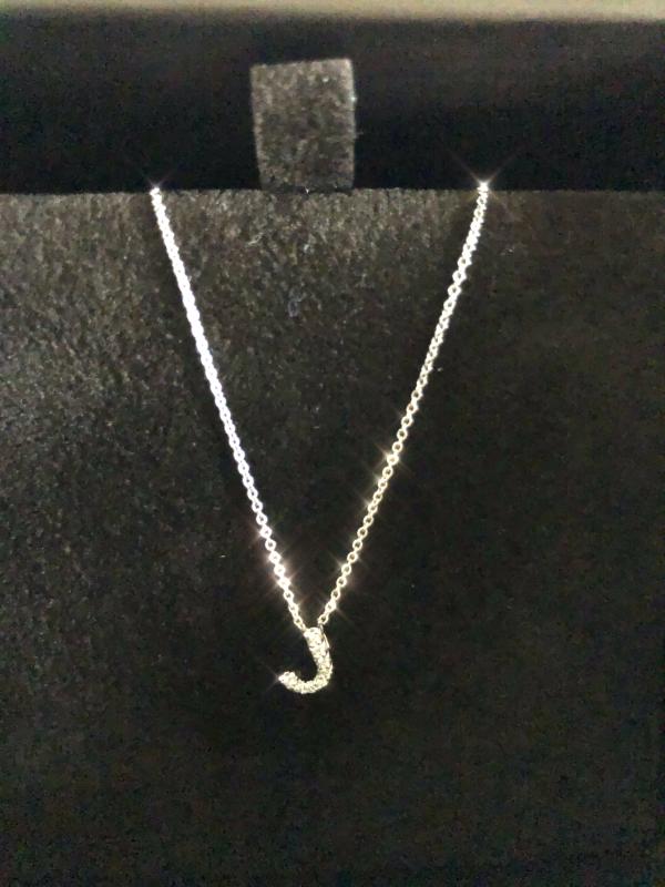 My wife’s Roberto Coin “J” Necklace