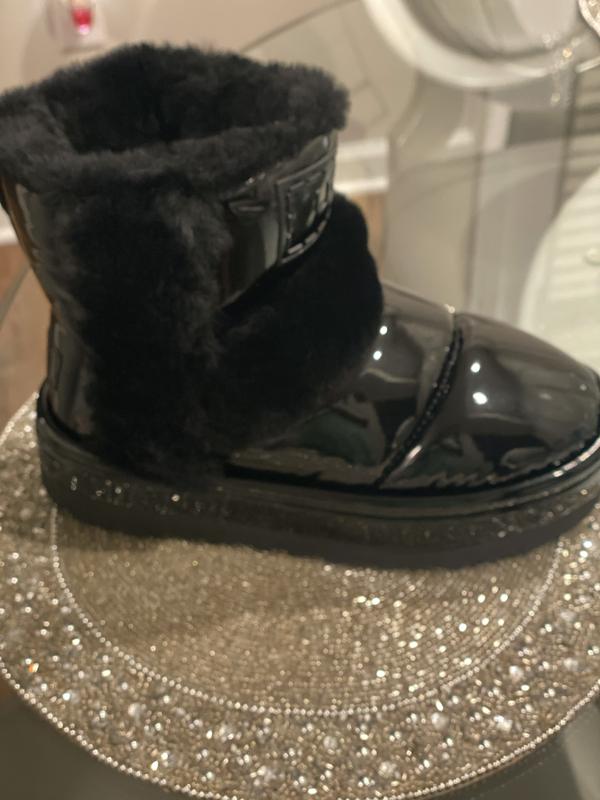 Shiny leather uggs sales