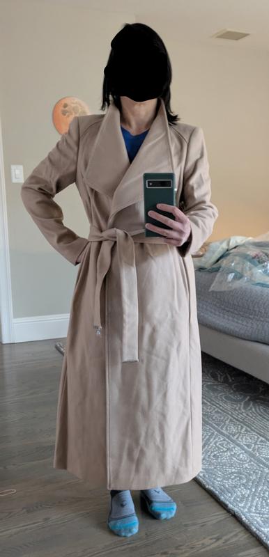 Open collar, belted