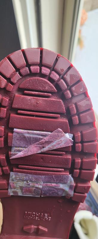 Not sure why the little dots are white after one wear