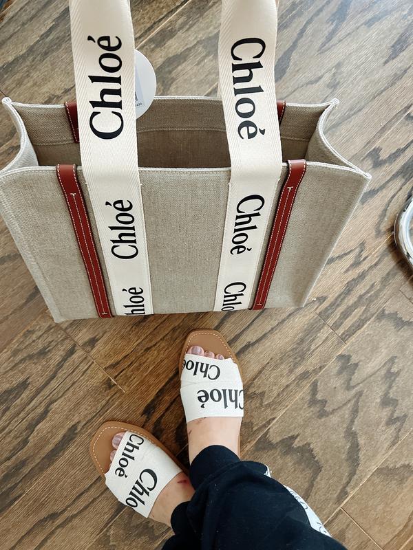 Chloé Woody Medium Canvas Tote | Bloomingdale's