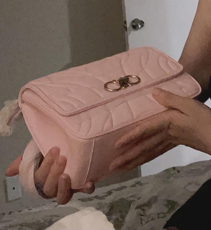 Salvatore Ferragamo Gancini Quilted Leather Shoulder Bag