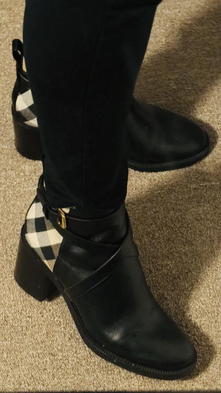 Burberry Women's Pryle Block Heel Booties