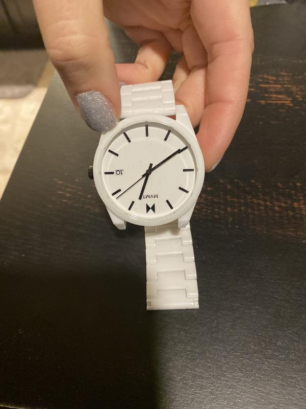 Watch band detached.