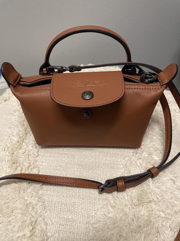 Longchamp Longchamo Le Pliage Xtra Leather Mini Crossbody Pouch Bloomingdale s