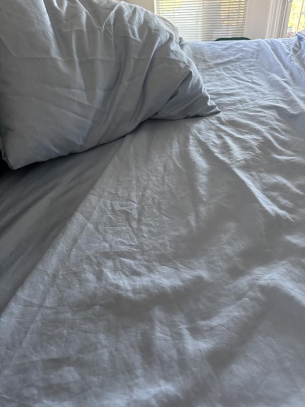 Kinda wrinkly after washing.