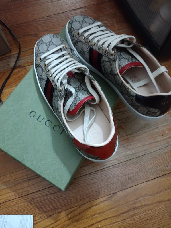Gucci Women's Ace GG Supreme Low Top Sneakers | Bloomingdale's