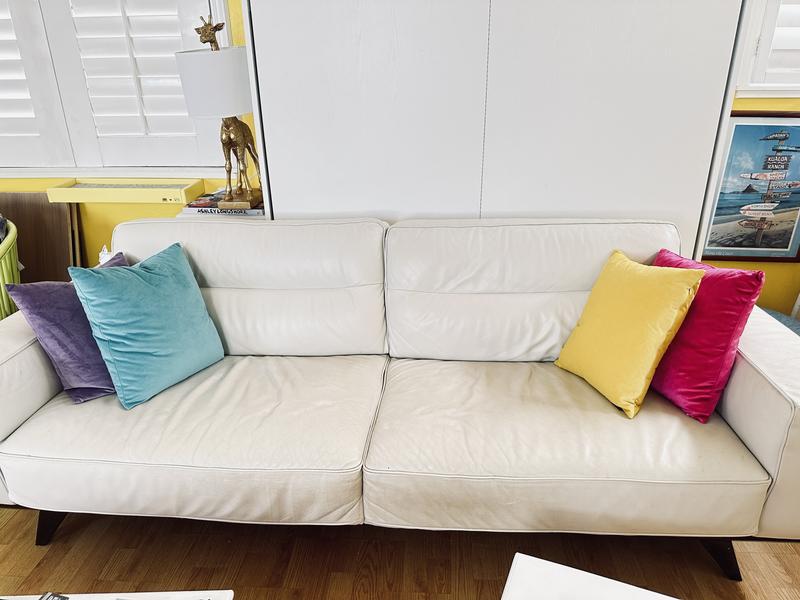 I suggest buying just the cover and not the pillow if you like putting in your own insert.