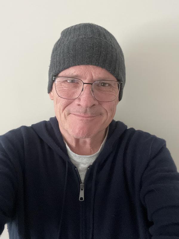 Wearing my hat inside 😁