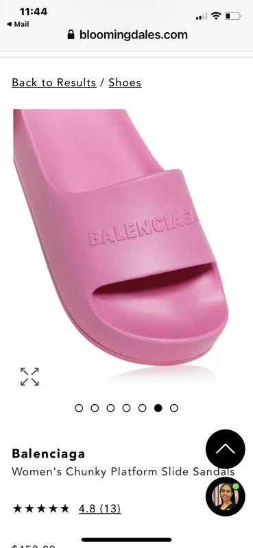 【BALENCIAGA】Chunky Slide Sandal スライドサンダル Balenciaga Chunky Platform Slide Sandals Women's 41/11US