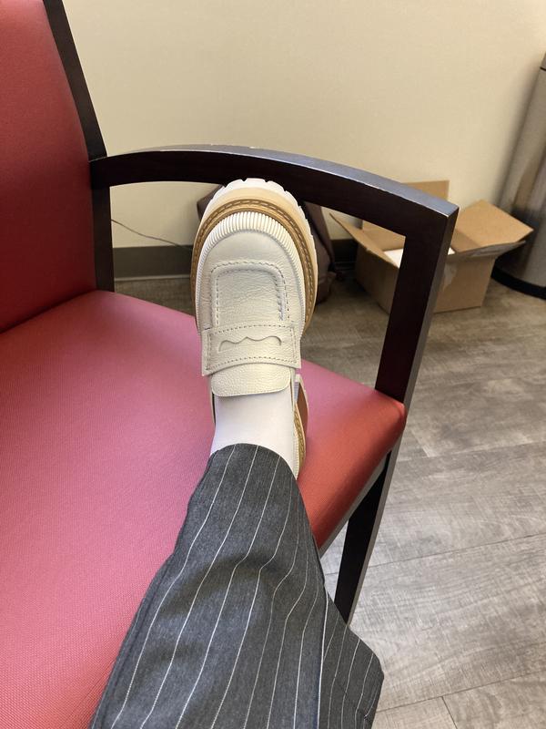 美品☆see by Chloe Mahalia 厚底ローファー ブロックヒール See by Chloé Women's Caru Mahalia Block Heel Penny Loafers