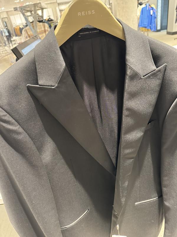 Peak Lapel Ticket Pockets Blazer main image 1