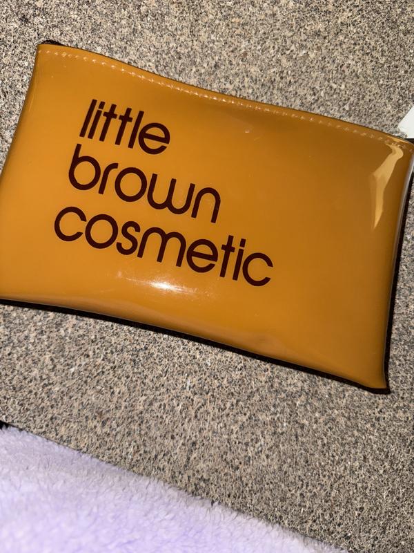 Bloomingdale's Little Brown Cosmetics Case - Exclusive
