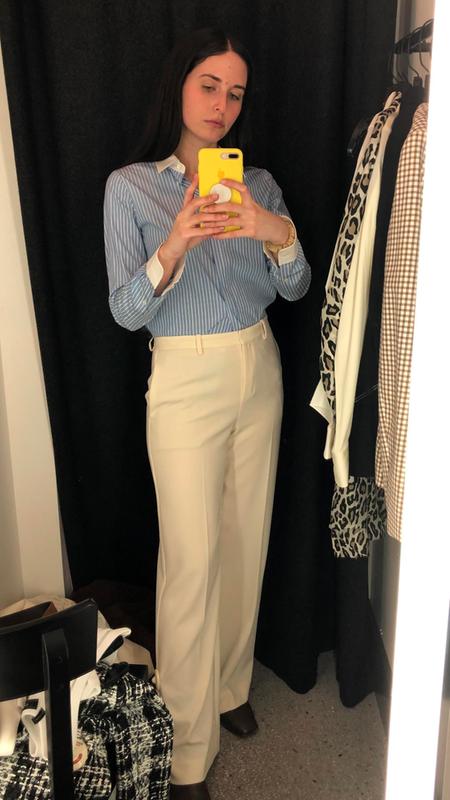 Theory Admiral Crepe Wide-Leg Pants | Bloomingdale's