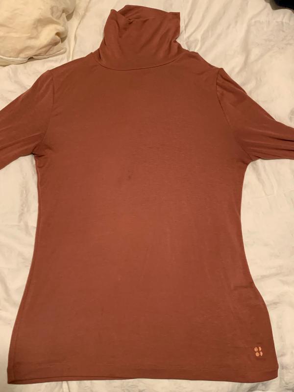 Sweaty Betty Build It Up Turtleneck Tee | Bloomingdale's