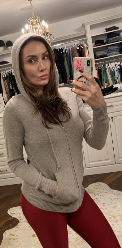 My new cashmere hoodie