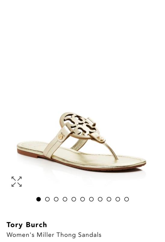 Tory Burch Miller Thong Sandals