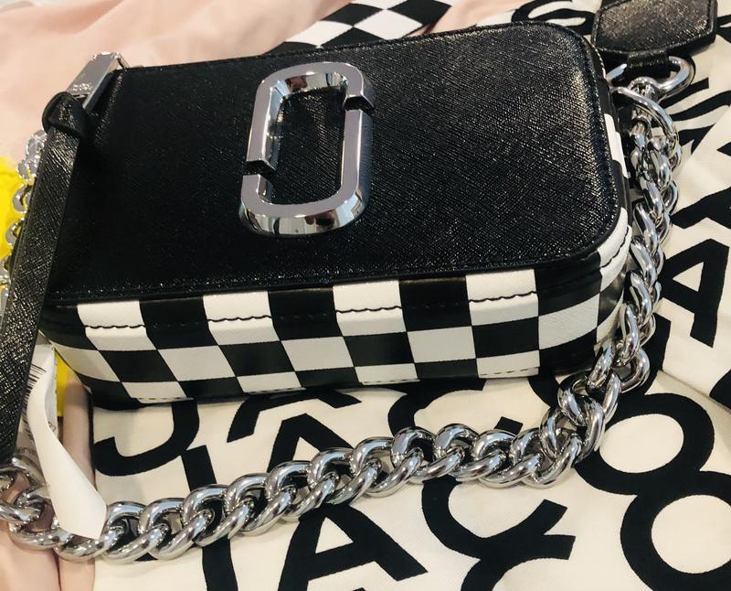 Marc jacobs checkered on sale bag