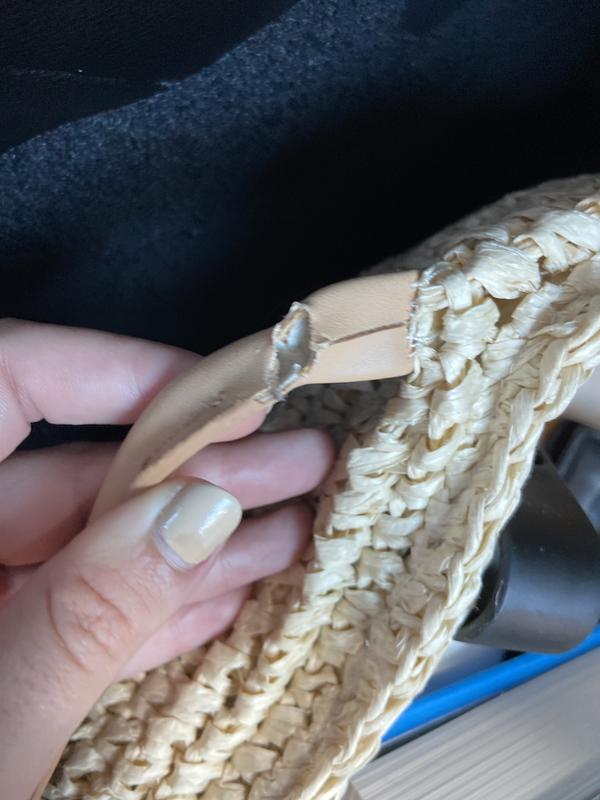 The straps broke almost immediately.