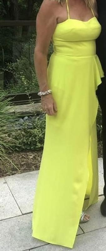 strapless open back dress Kai Gown L / Sky main image 0