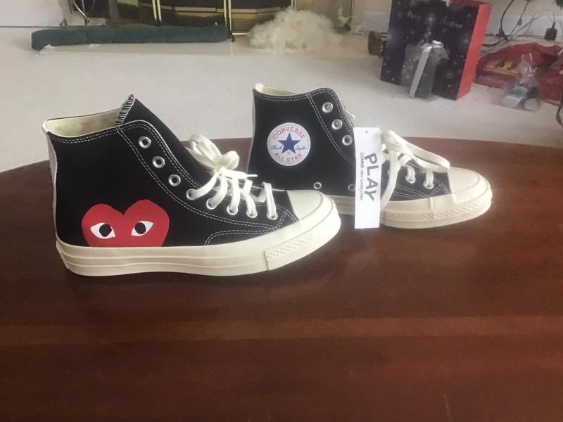 Converse comme des garçons 3 coeurs best sale