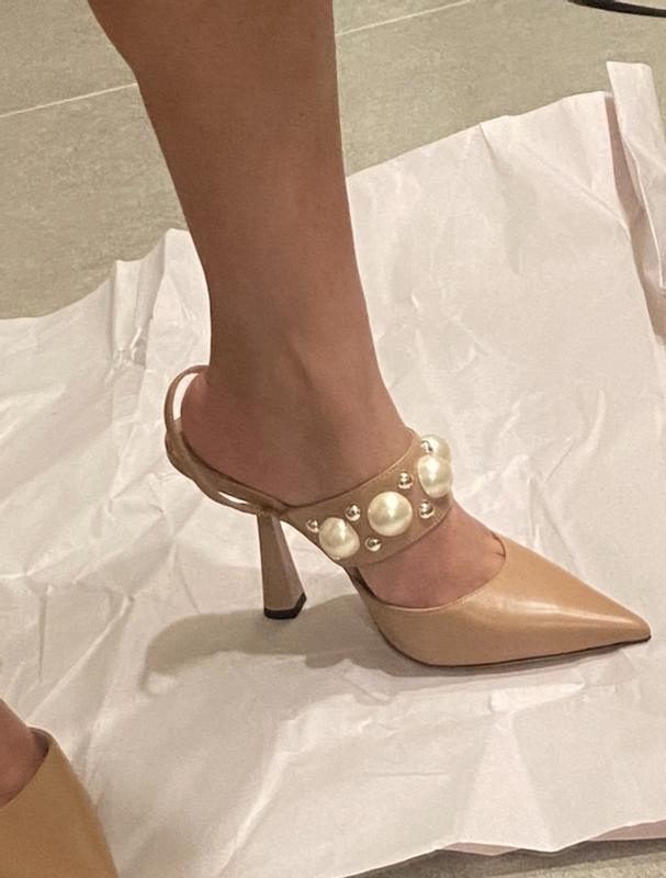靴 Jimmy Choo BRESLIN 100 Jimmy Choo Women's Breslin 100 High Heel Pointed Toe Stud