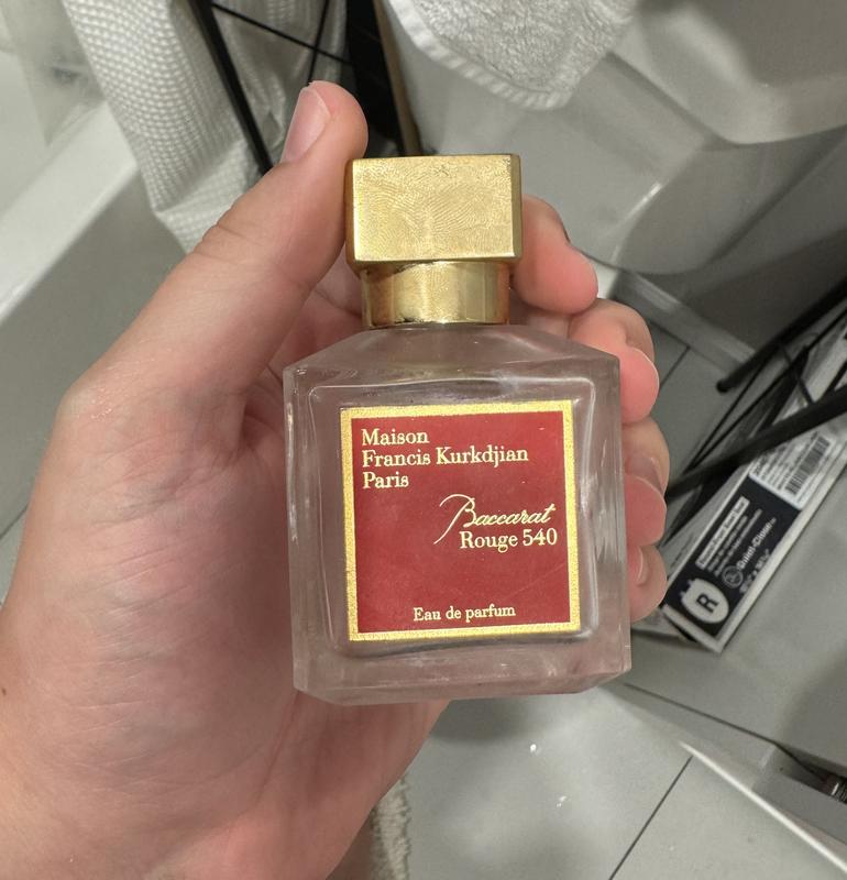 The perfume in my hand